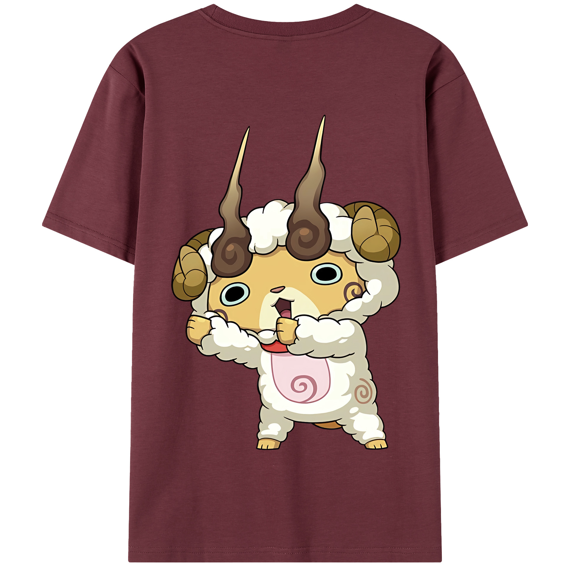 （画像用） 妖怪ウォッチ Yo-kai Watch 綿100％半袖Tシャツ（背面プリント）